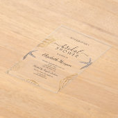 Activiteiten in de omgeving van Beach Seashells Ze Acryl Uitnodigingen (Laagn)