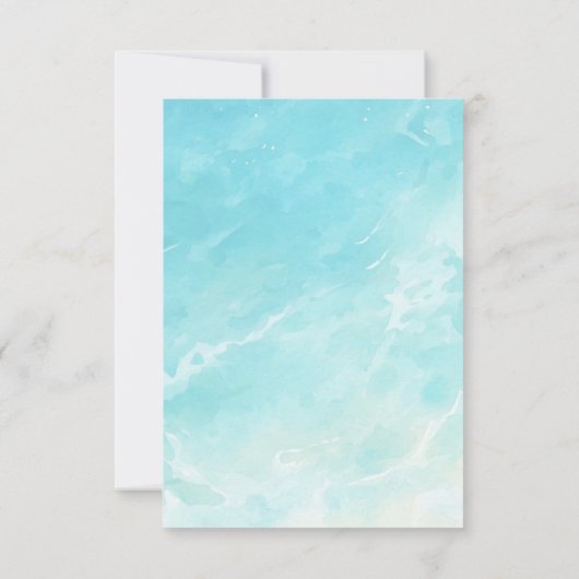 Activiteiten in de omgeving van Beach Summer Ocean Kaart (Achterkant)