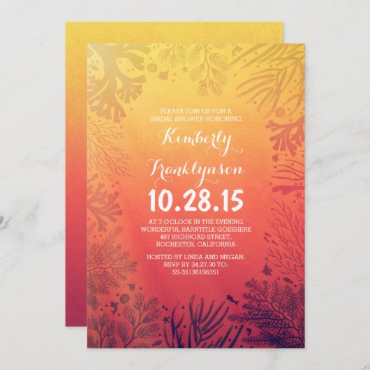 Activiteiten in de omgeving van Beach Sunset Ocean Kaart (Voorkant / Achterkant)