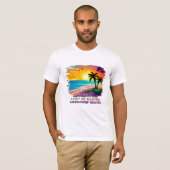 Activiteiten in de omgeving van Beach Vacation T-s T-shirt (Voorkant volledig)
