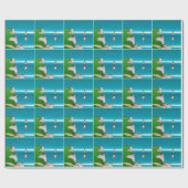 Activiteiten in de omgeving van Beachy Head Lighth Cadeaupapier (Vlak)