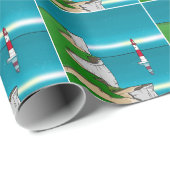 Activiteiten in de omgeving van Beachy Head Lighth Cadeaupapier (Rol Hoek)