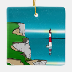 Activiteiten in de omgeving van Beachy Head Lighth Keramisch Ornament