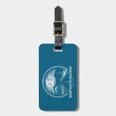 Activiteiten in de omgeving van Beartooth Highway Bagagelabel (Voorkant verticaal)