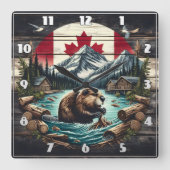 Activiteiten in de omgeving van Beaver Building Lo Vierkante Klok (Voorkant)