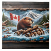 Activiteiten in de omgeving van Beaver Builds Lodg Tegeltje (Voorkant)