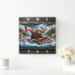 Activiteiten in de omgeving van Beaver Builds Lodg Vierkante Klok