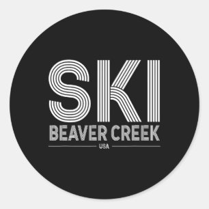 Activiteiten in de omgeving van Beaver Creek Ski R Ronde Sticker