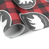 Activiteiten in de omgeving van beer Baby shower W Cadeaupapier (Rol Hoek)