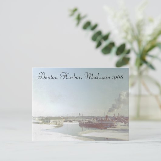 Activiteiten in de omgeving van Benton Harbor Mich Briefkaart (Staand voorkant)