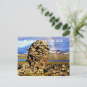 Activiteiten in de omgeving van Bering Land Bridge Briefkaart (Staand voorkant)
