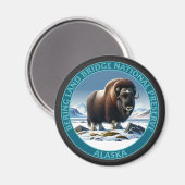 Activiteiten in de omgeving van Bering Land Bridge Magneet (Voorkant / Achterkant)