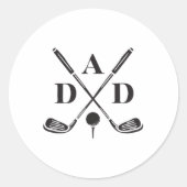 Activiteiten in de omgeving van Best Dad Par Daddy Ronde Sticker (Voorkant)