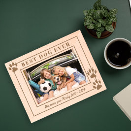 Activiteiten in de omgeving van Best Dog Ever Paws Gegraveerde Lijstjes