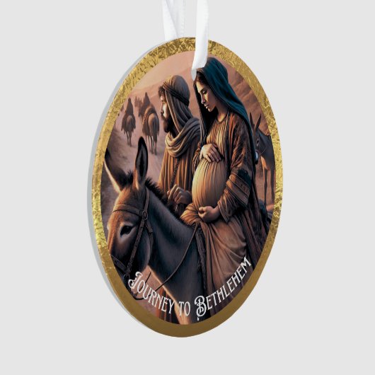 Activiteiten in de omgeving van Bethlehem Ornament (voorkant)