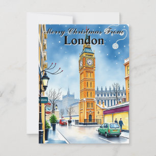Activiteiten in de omgeving van Big Ben London Chr Briefkaart