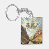 Activiteiten in de omgeving van Big Bend National  Sleutelhanger (Voorkant Links)