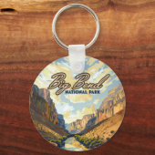 Activiteiten in de omgeving van Big Bend National  Sleutelhanger (Achterkant)