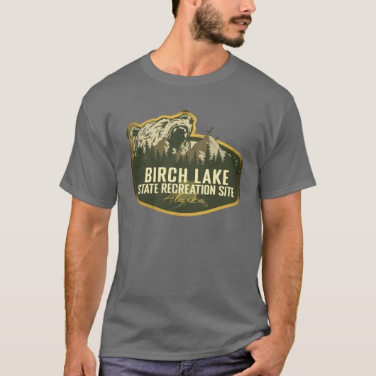 Activiteiten in de omgeving van Birch Lake State R T-shirt (Voorkant)