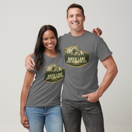Activiteiten in de omgeving van Birch Lake State R T-shirt (Unisex)