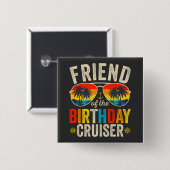 Activiteiten in de omgeving van Birthday Cruiser V Vierkante Button 5,1 Cm (Voorkant /achterkant)