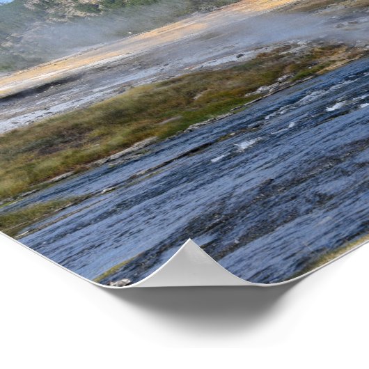 Activiteiten in de omgeving van Biscuit Basin Runo Poster (Hoek)