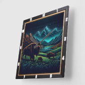 Activiteiten in de omgeving van Bison Buffalo Nigh Vierkante Klok (Hoek)