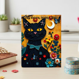 Activiteiten in de omgeving van Black Cat Folk Art Briefkaart
