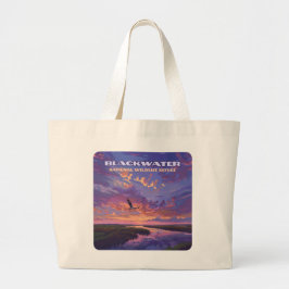 Activiteiten in de omgeving van Blackwater Nationa Grote Tote Bag