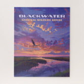 Activiteiten in de omgeving van Blackwater Nationa Legpuzzel (Verticaal)