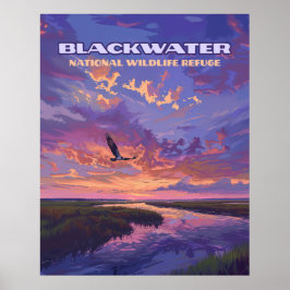 Activiteiten in de omgeving van Blackwater Nationa Poster