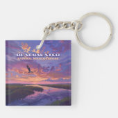 Activiteiten in de omgeving van Blackwater Nationa Sleutelhanger (Achterkant)