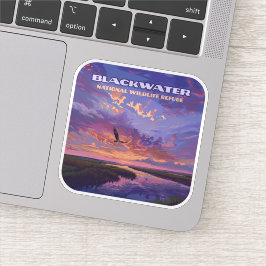 Activiteiten in de omgeving van Blackwater Nationa Sticker