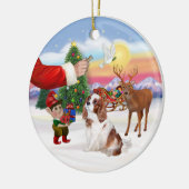Activiteiten in de omgeving van Blenheim Cavalier  Keramisch Ornament (Links)