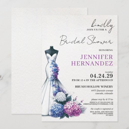 Activiteiten in de omgeving van Bloom Hydrangea Vr Kaart (Voorkant / Achterkant)