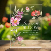 Activiteiten in de omgeving van Bloom Rosey Floral Acryl Uitnodigingen