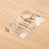 Activiteiten in de omgeving van Bloom Rustic Flowe Acryl Uitnodigingen (Laagn)