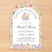 Activiteiten in de omgeving van Bloom Spring Flora Acryl Uitnodigingen (Voorkant)