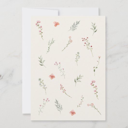 Activiteiten in de omgeving van Bloom Wildflower B Kaart (Achterkant)