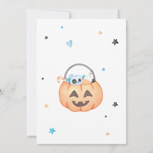 Activiteiten in de omgeving van Blue Ghost Hallowe Kaart (Achterkant)