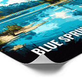 Activiteiten in de omgeving van Blue Springs State Poster (Hoek)