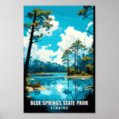Activiteiten in de omgeving van Blue Springs State Poster (Voorkant)