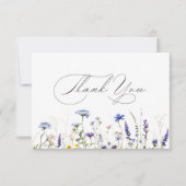 Activiteiten in de omgeving van Blue Wildflower Re Bedankkaart (Voorkant)