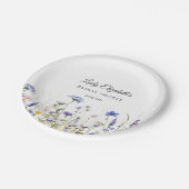 Activiteiten in de omgeving van Blue Wildflower Re Papieren Bordje (Gekanteld)