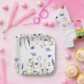 Activiteiten in de omgeving van Blue Wildflower Re Papieren Bordje (Feest)