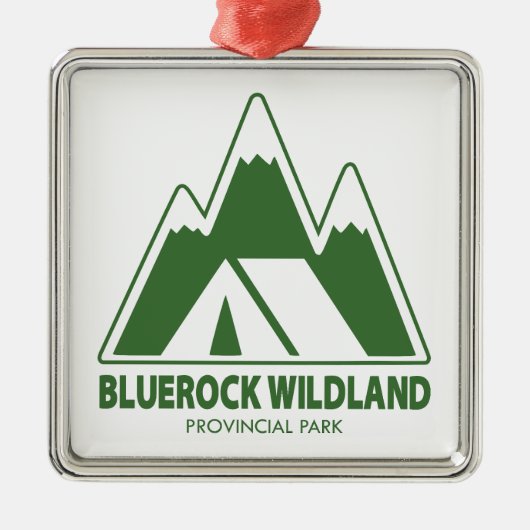 Activiteiten in de omgeving van Bluerock Wildland  Metalen Ornament (Voorkant)