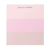 Activiteiten in de omgeving van Blush Pastel Bord  Notitieblok (Voorkant)