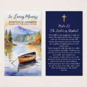 Activiteiten in de omgeving van Boat Lake Cross Me Visitekaartje (Voorkant /achterkant)