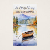 Activiteiten in de omgeving van Boat Lake Modern M Visitekaartje (Voorkant)