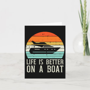Activiteiten in de omgeving van Boat Sunset Retro Kaart